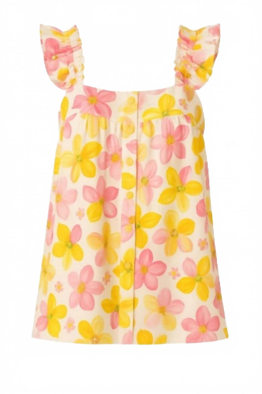 NEW ANOTHER LOVE women's diane top in pink lemonade blossom
